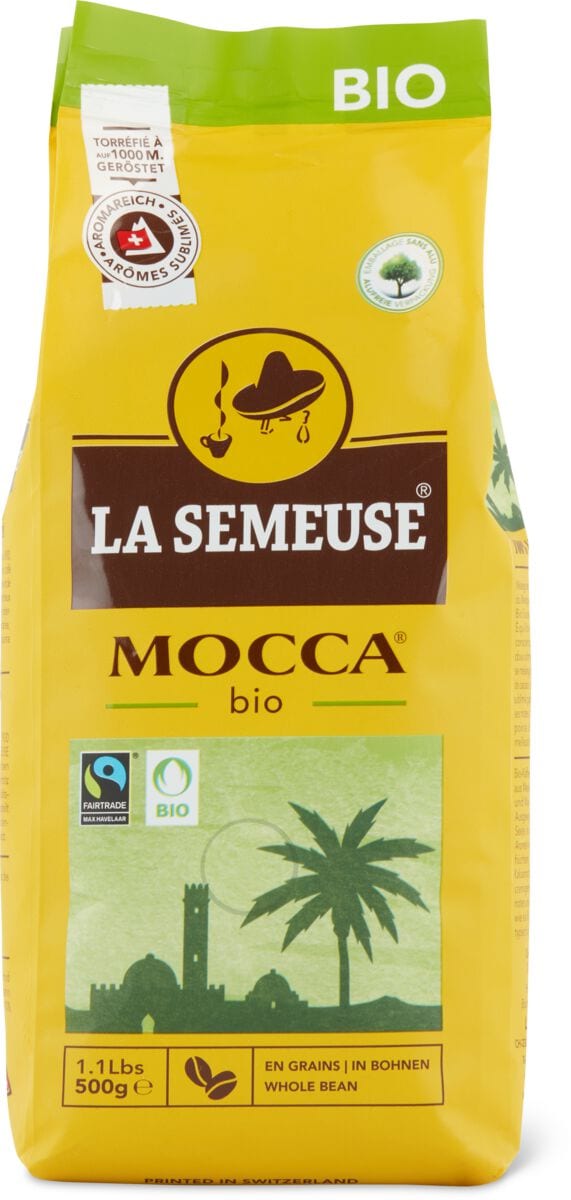 La Semeuse Mocca Bio Bohnen 500g Migros