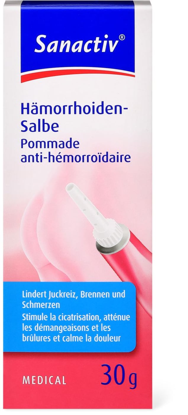 sanactiv pomata contro le emorroidi migros