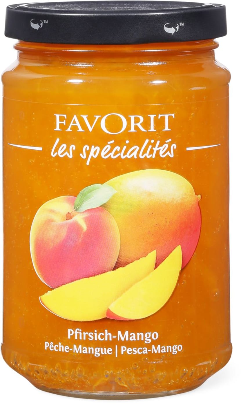 Favorit Konfitüre Pfirsich-Mango | Migros