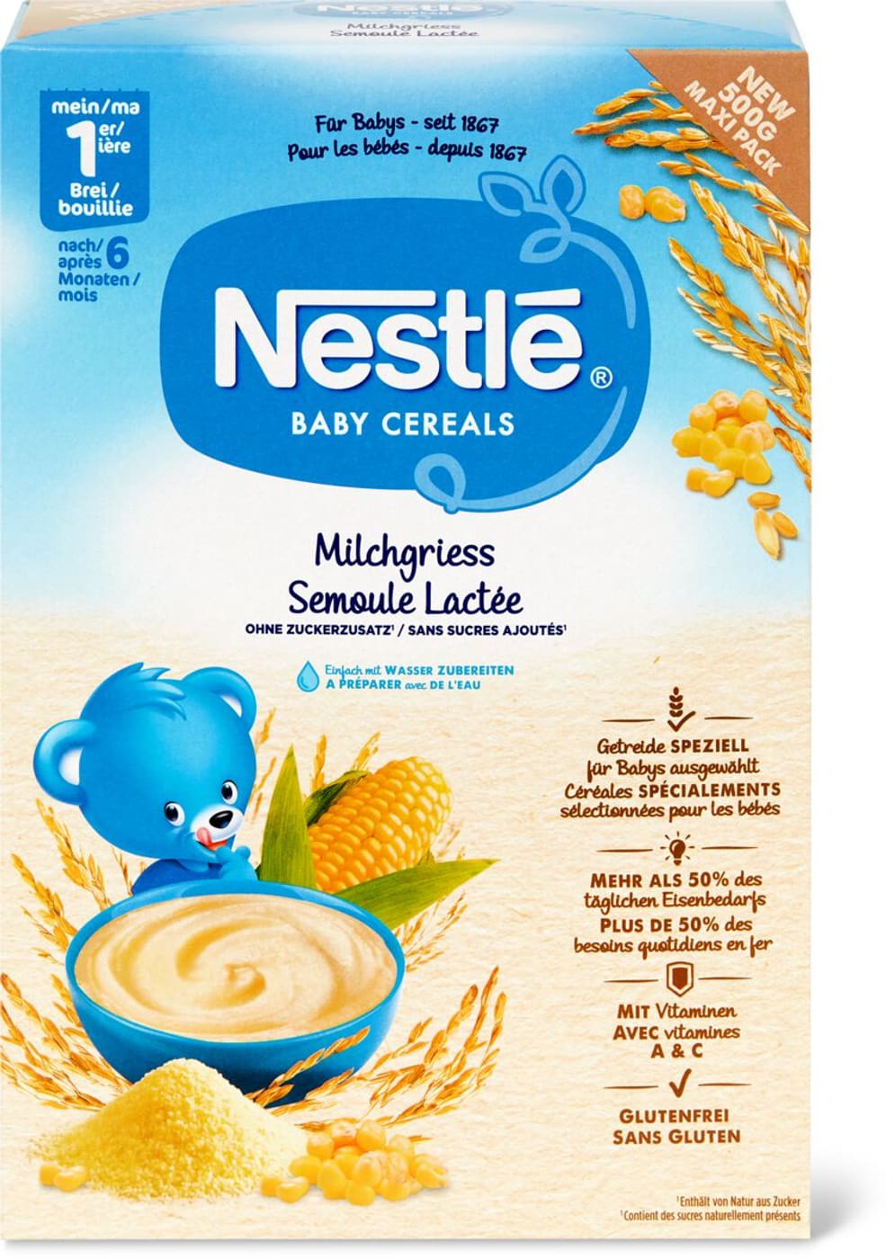 Baby Cereals Semoule Lactee Migros