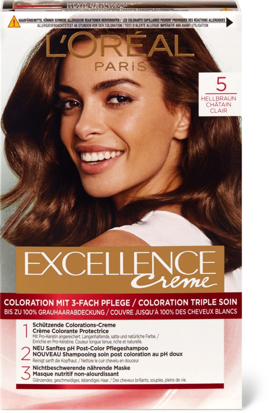 L Oreal Excellence Creme 5 Chatain Clair Migros