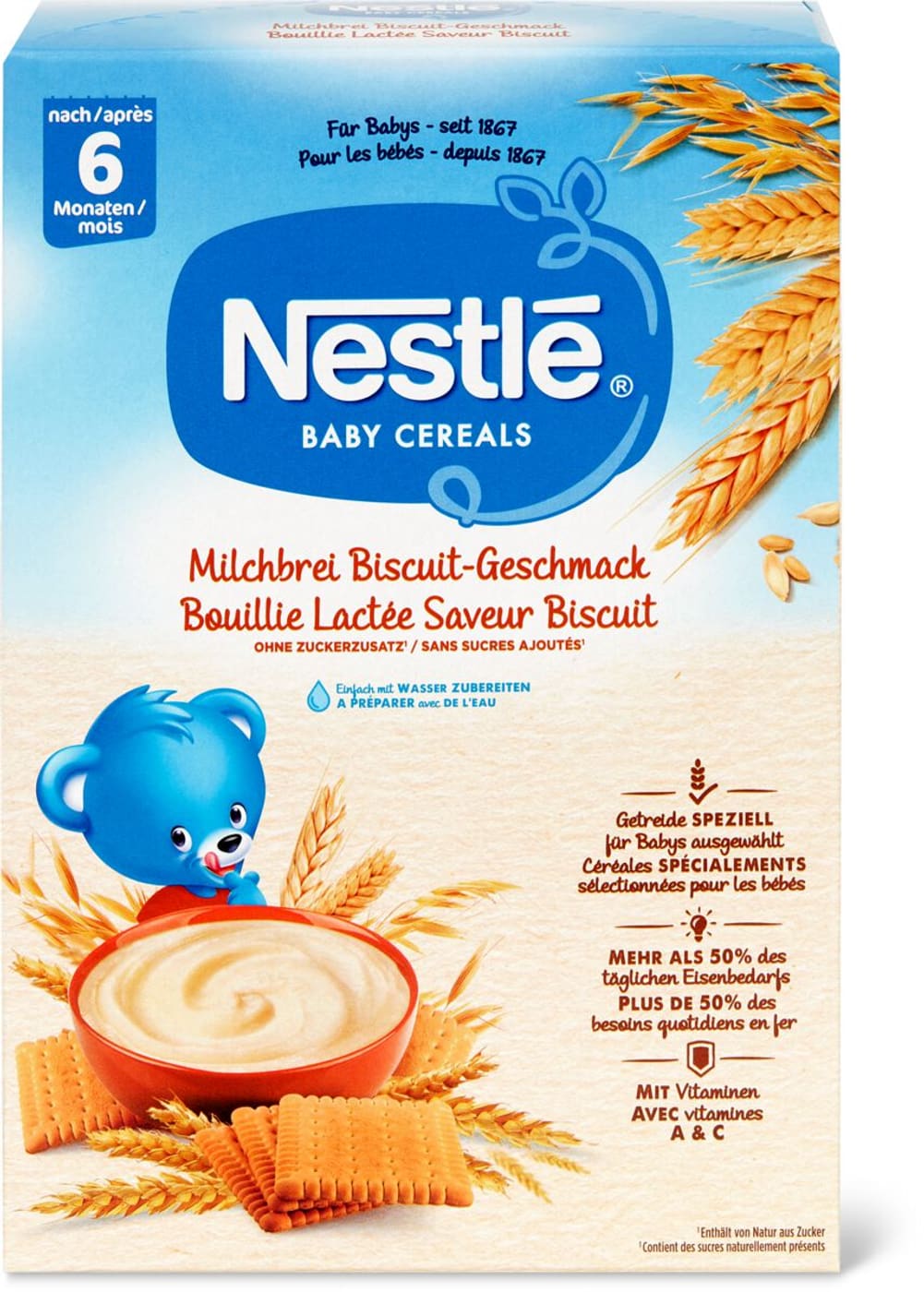 Nestle Baby Cereals Cereales Aux Biscuit Migros