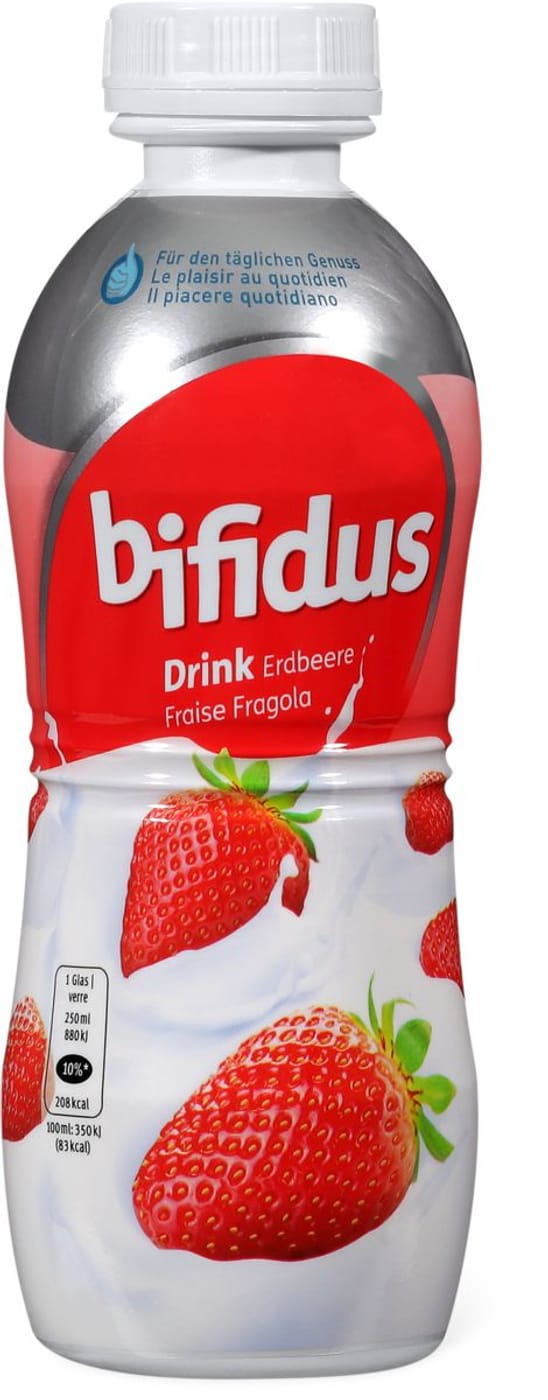 Bifidus Joghurt Drink Erdbeer Migros