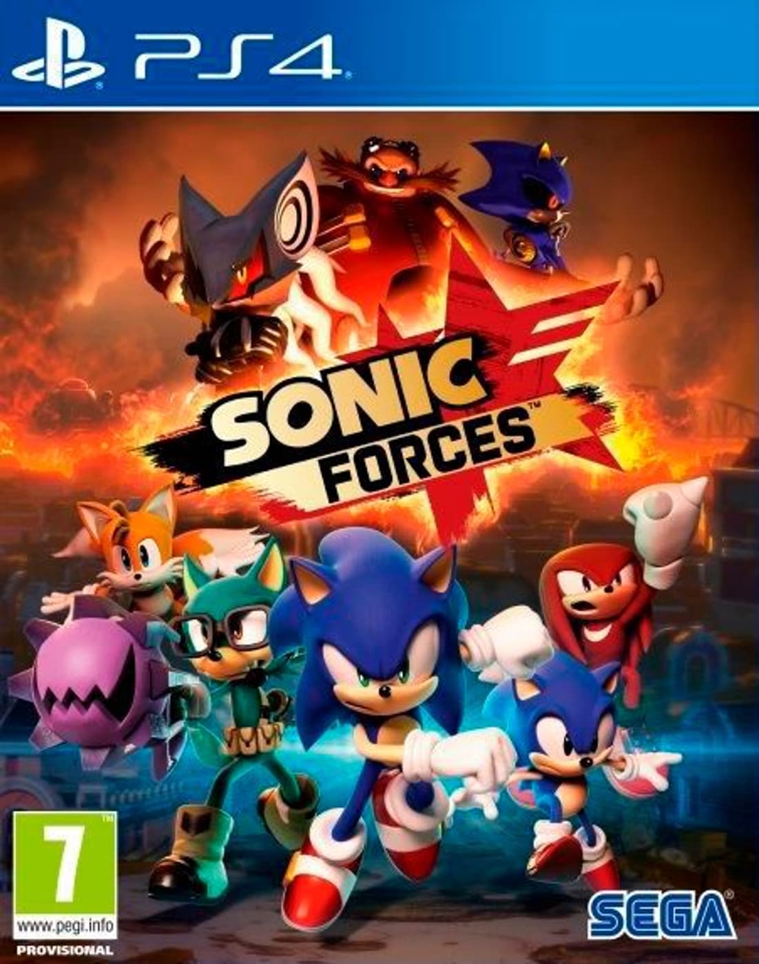 Sonic forces ps4 обзор