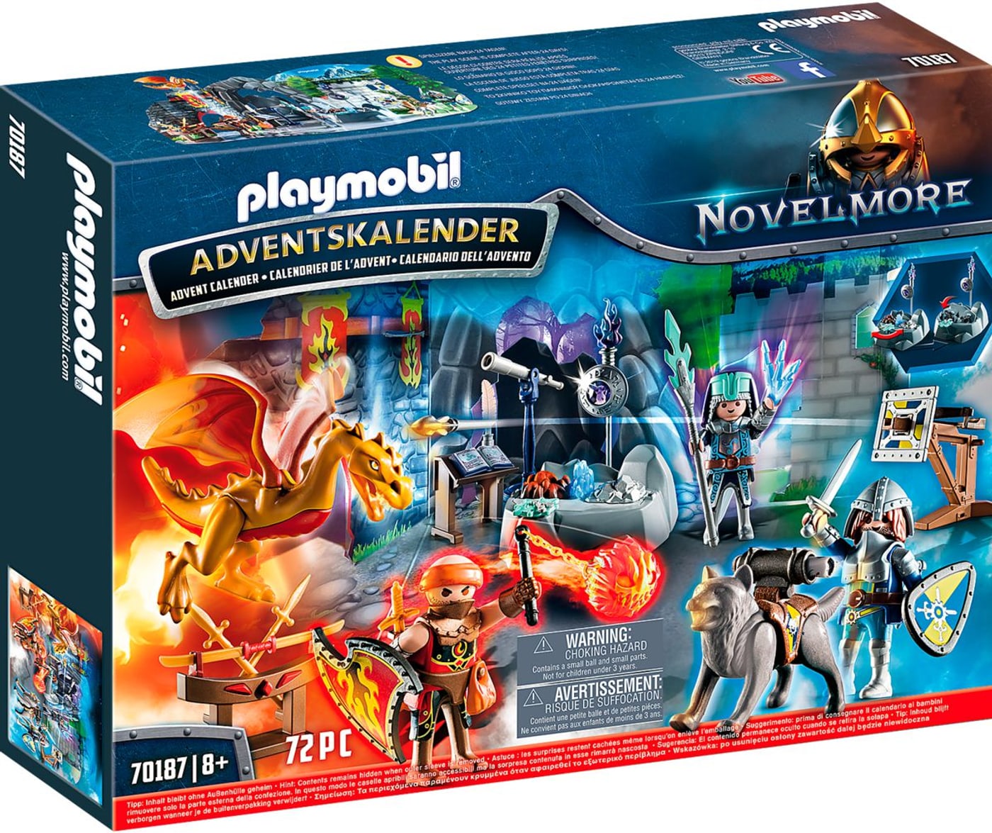 Calendrier novelmore playmobil Clearance