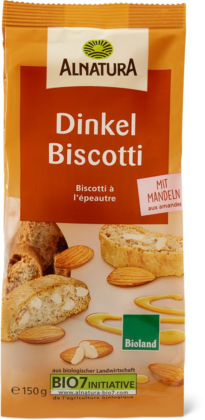 Alnatura Dinkel Biscotti mit Mandeln | Migros