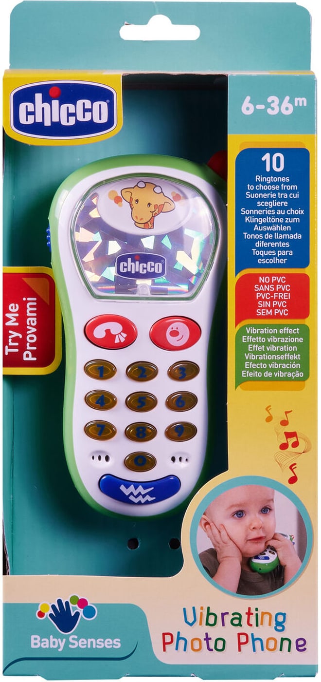 Chicco Telephone Portable Vibreur Jeux Educatifs Migros