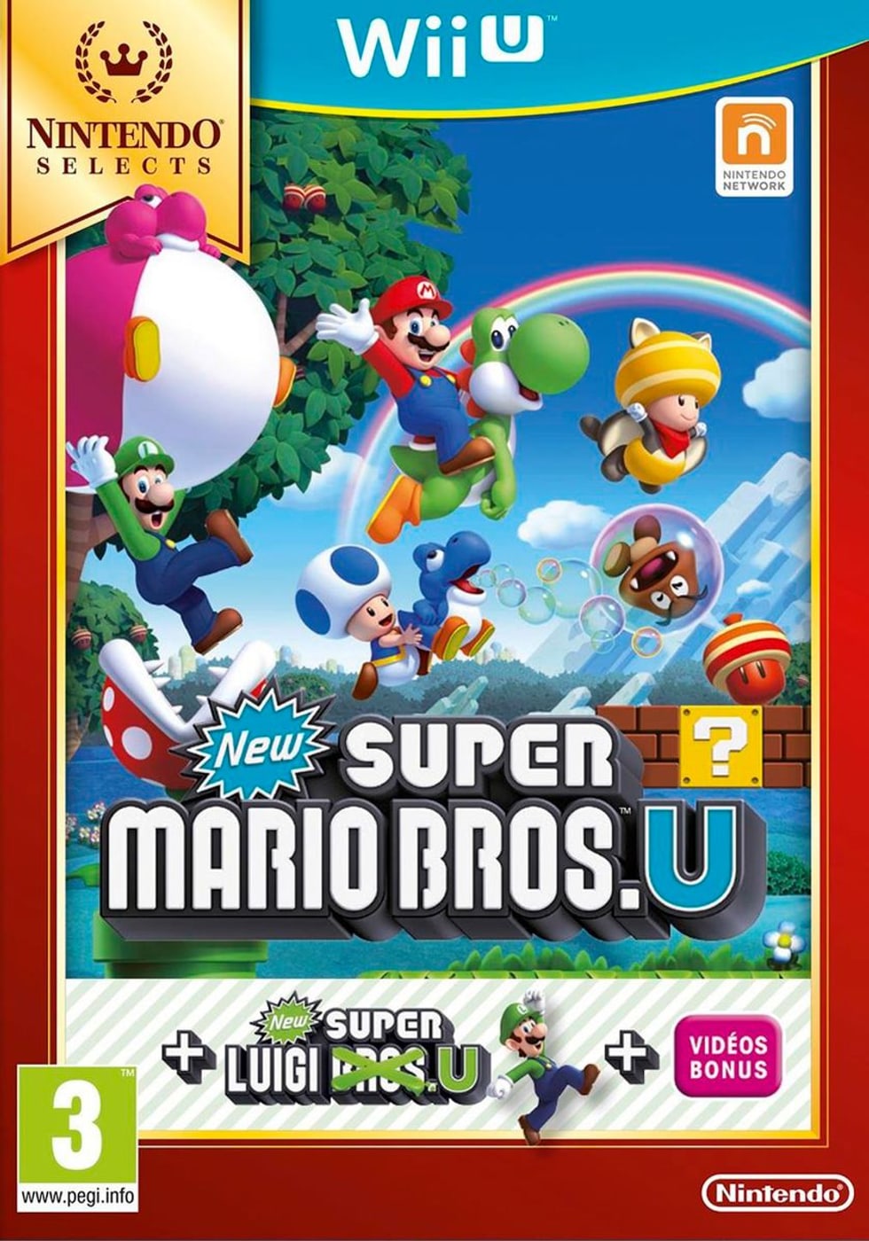 Wii U New Super Mario Bros U New Super Luigi U Selects Box Migros