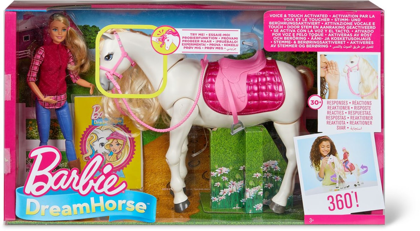 barbie et cheval