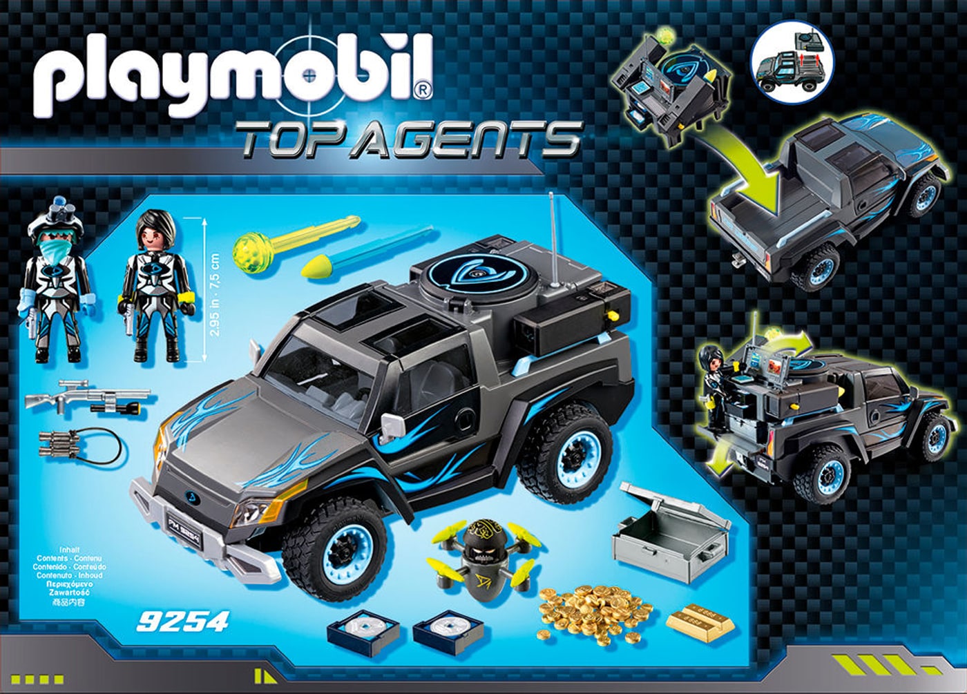4x4 top agent playmobil