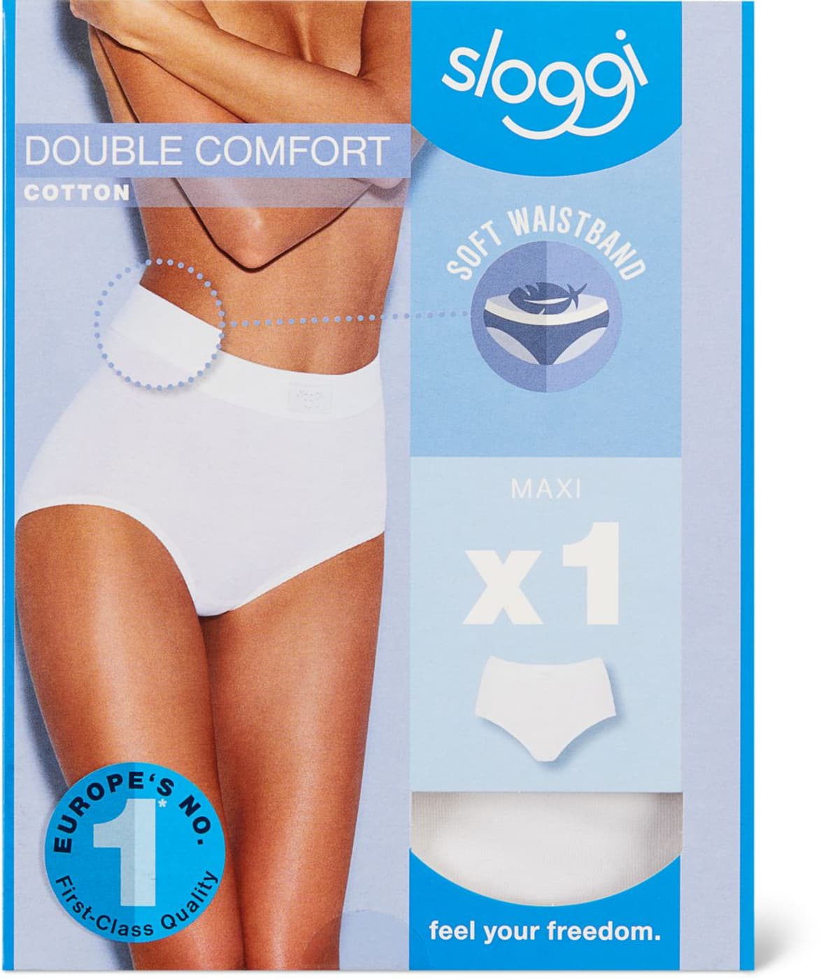 Sloggi Slip Maxi da Donna Double Comfort bianco | Migros