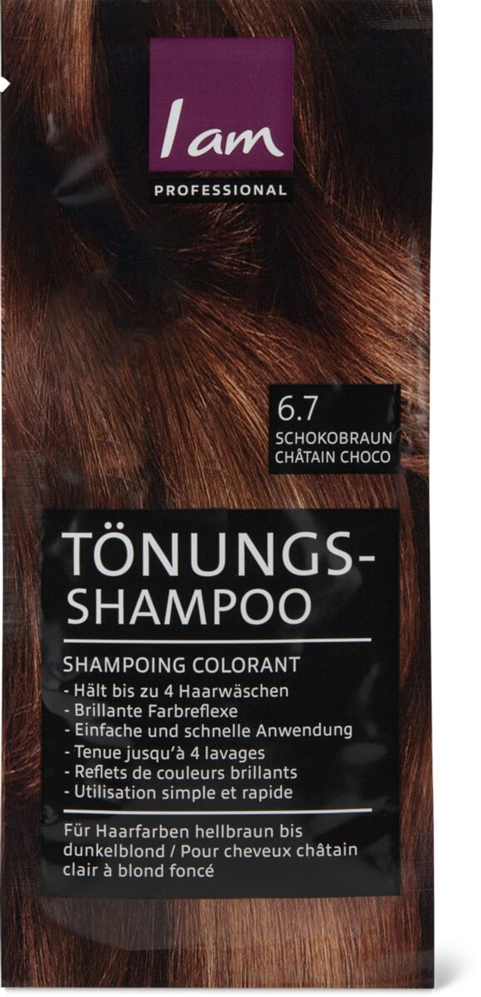 Shampoing Colorant I Am Professional 6 7 Chatain Chocolat Migros