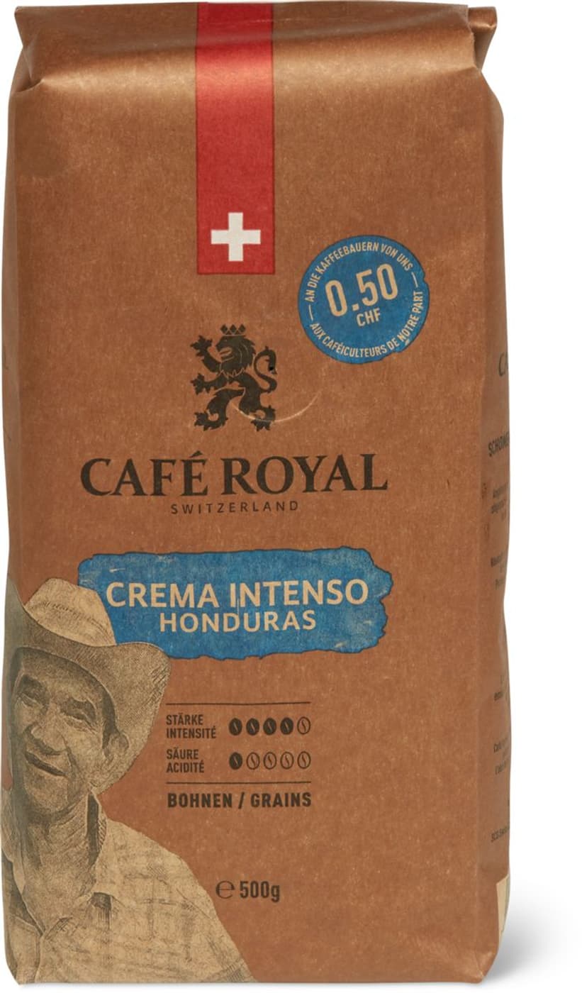 Café Royal intenso Honduras en grains Migros
