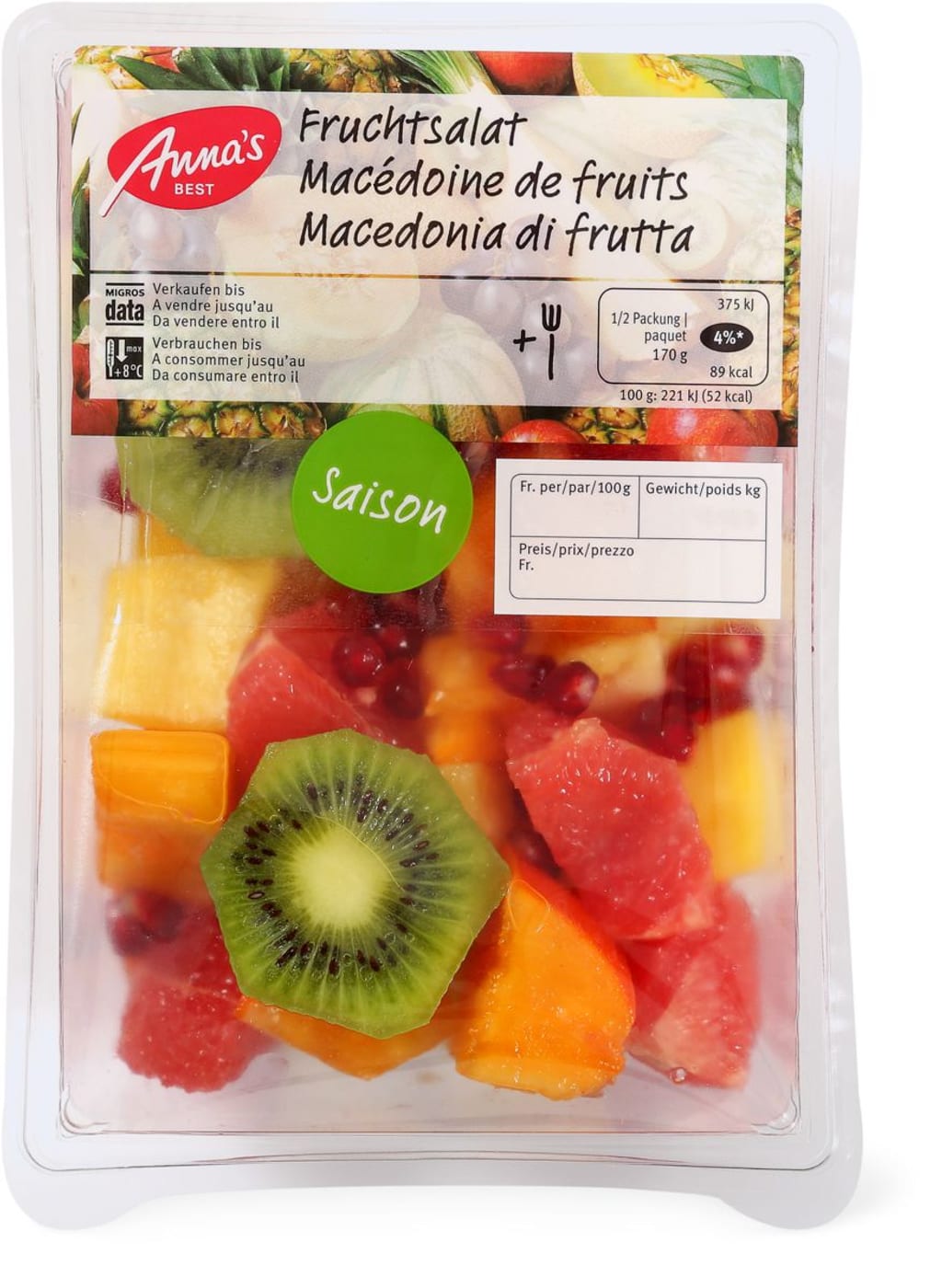 Fruchtsalat — Rezepte Suchen