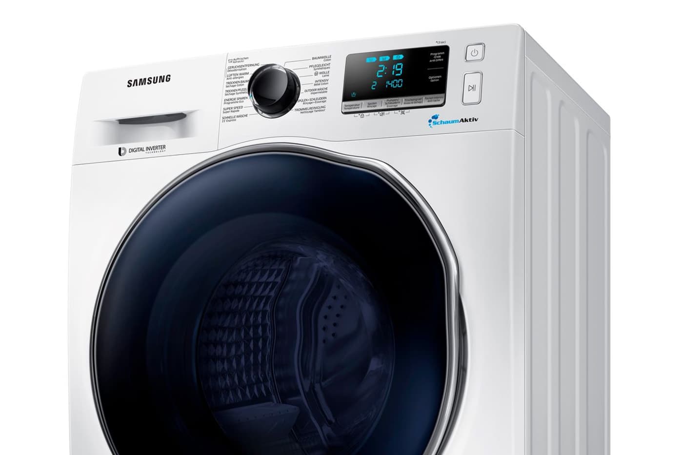 Samsung Waschtrockner WD5000 WD70J5A00AW//EG 7 kg//4 kg 1400 U//Min SchaumAktiv A