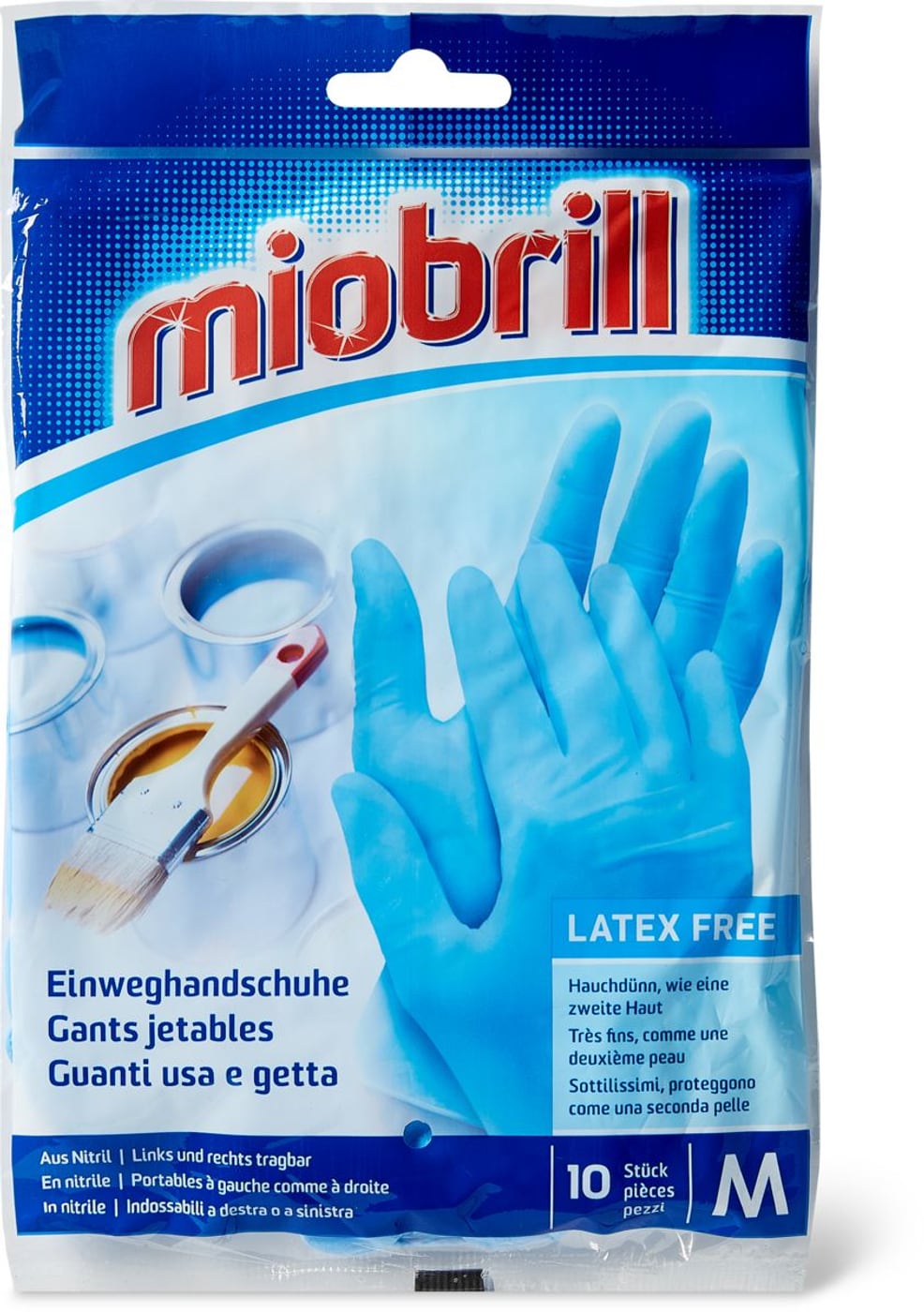 gants usage unique latex