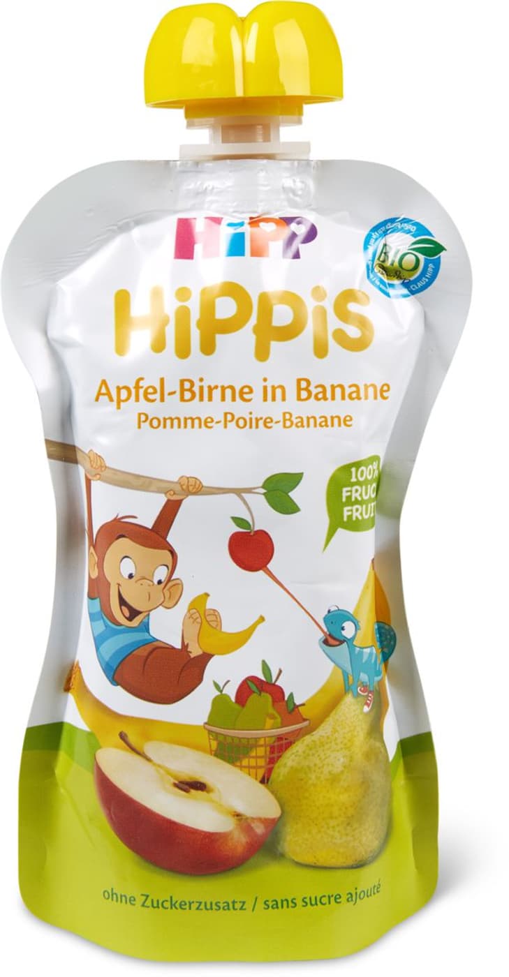 Hipp Hipp Quetschbeutel Apfel Birne Banane Migros