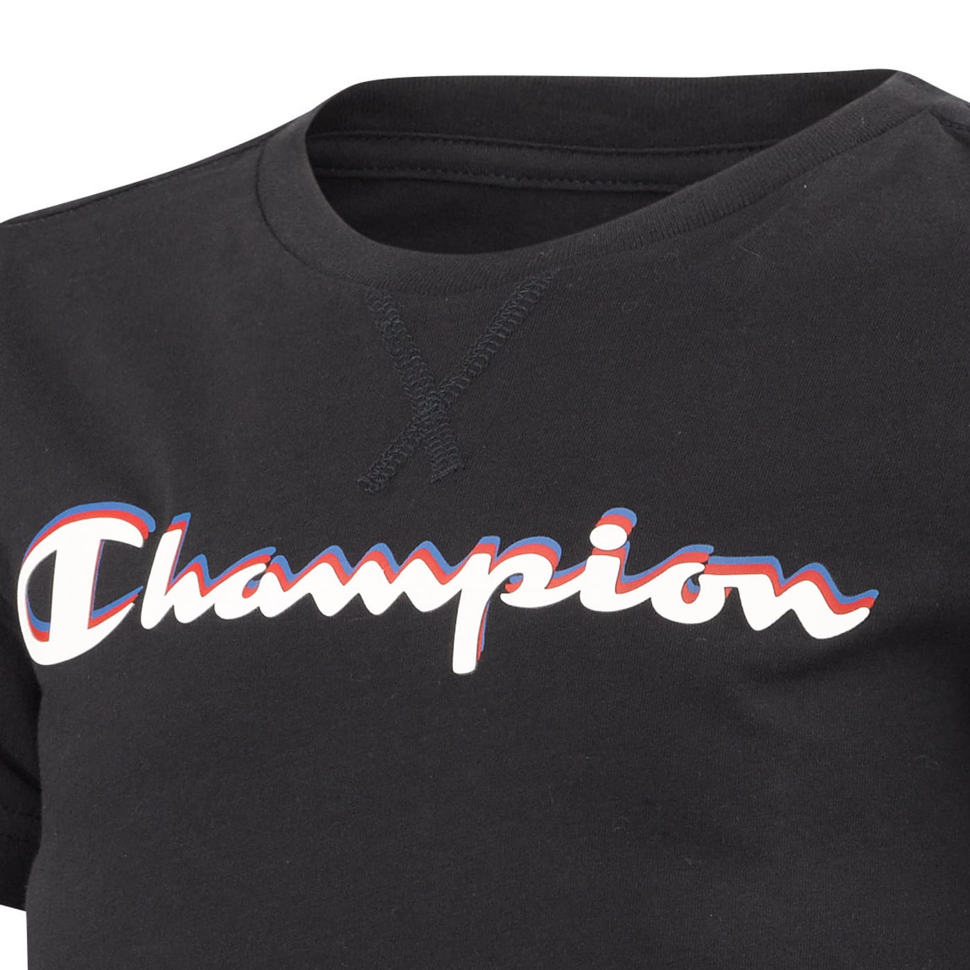 magliette champion bambino nere