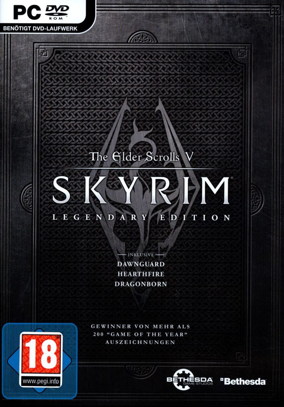 Pc Pyramide The Elder Scrolls V Skyrim Legendary Edition Box