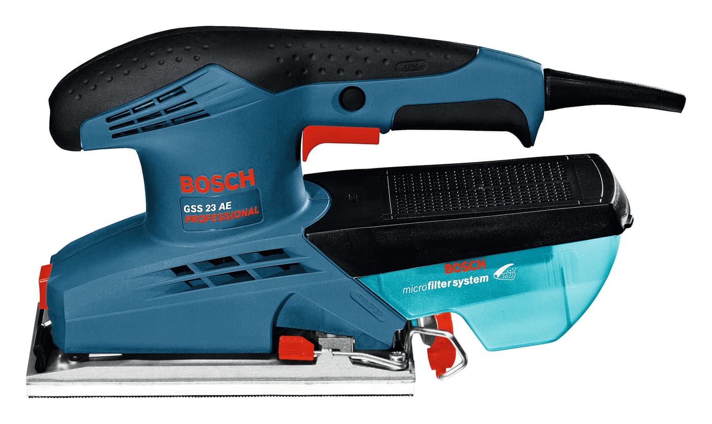 exzenterschleifer bosch blau