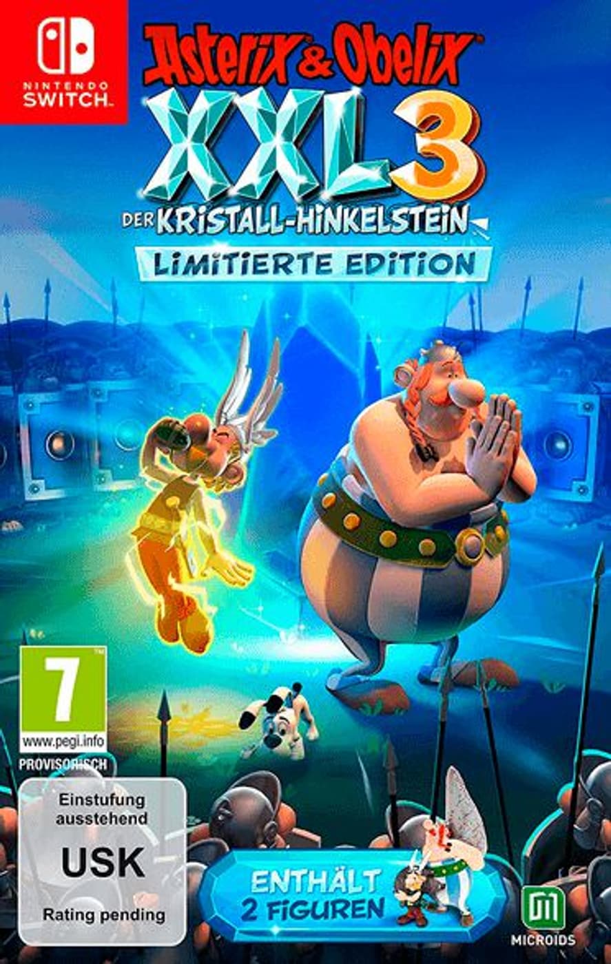 Nsw Asterix Obelix Xxl 3 Der Kristall Hinkelstein Limitierte Edition Box Migros