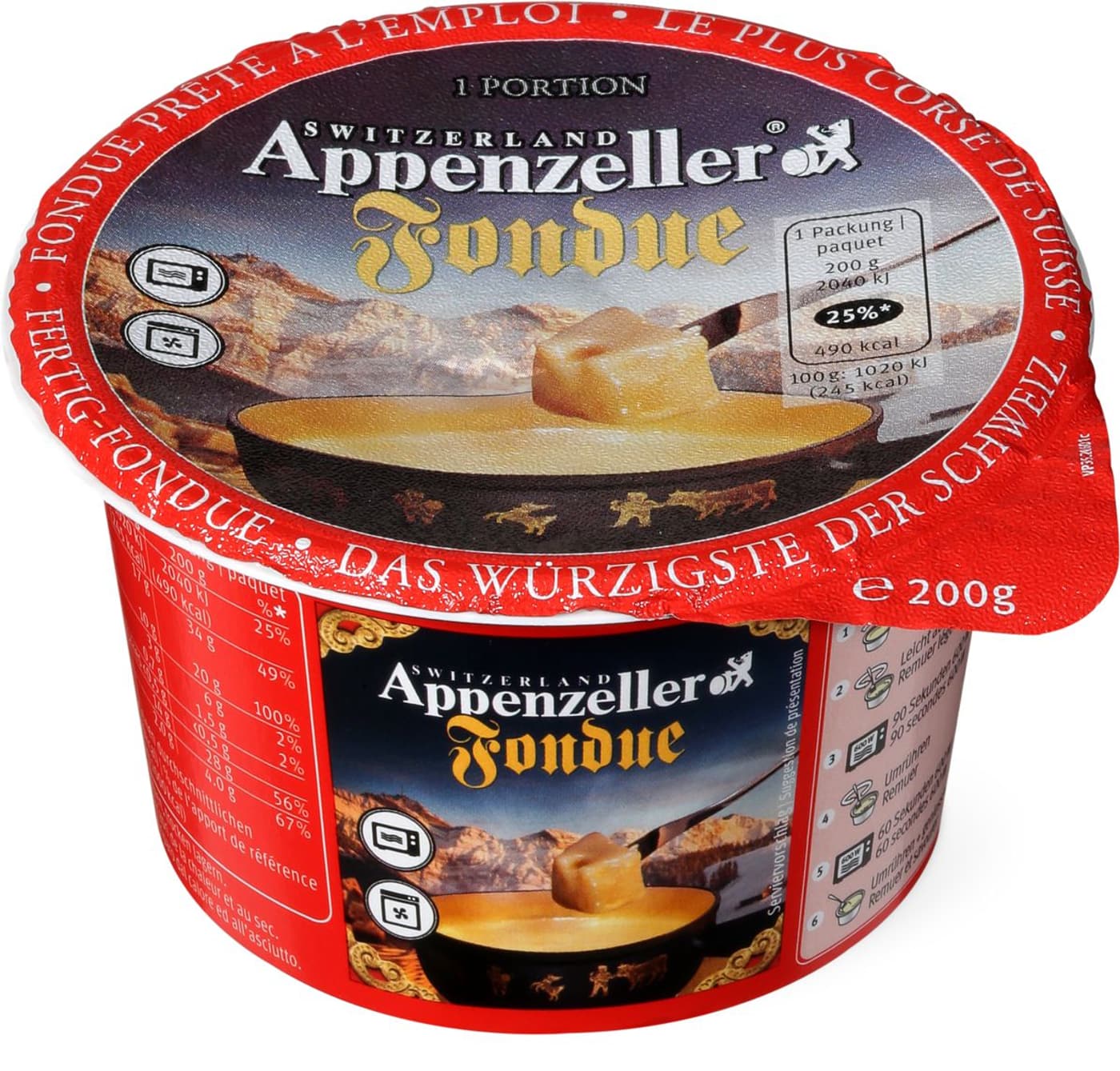 Appenzeller Fondue — Rezepte Suchen