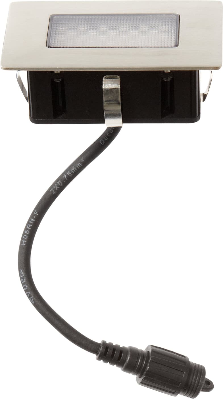 Easy Connect LED Einbauspot Holz, 10 x 6 cm ...