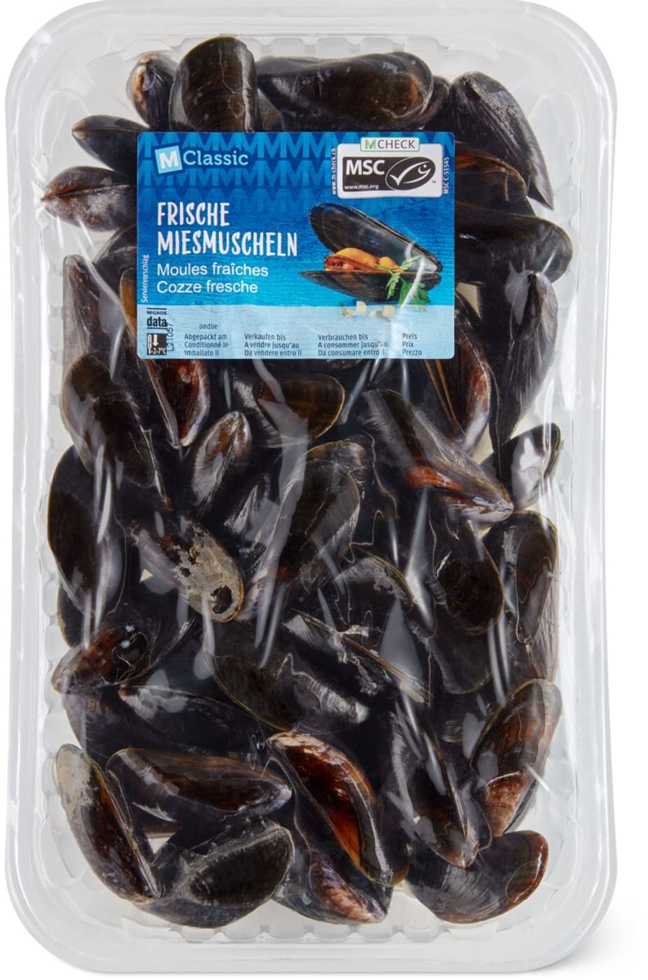 M Classic Msc Moules Fraiches Migros