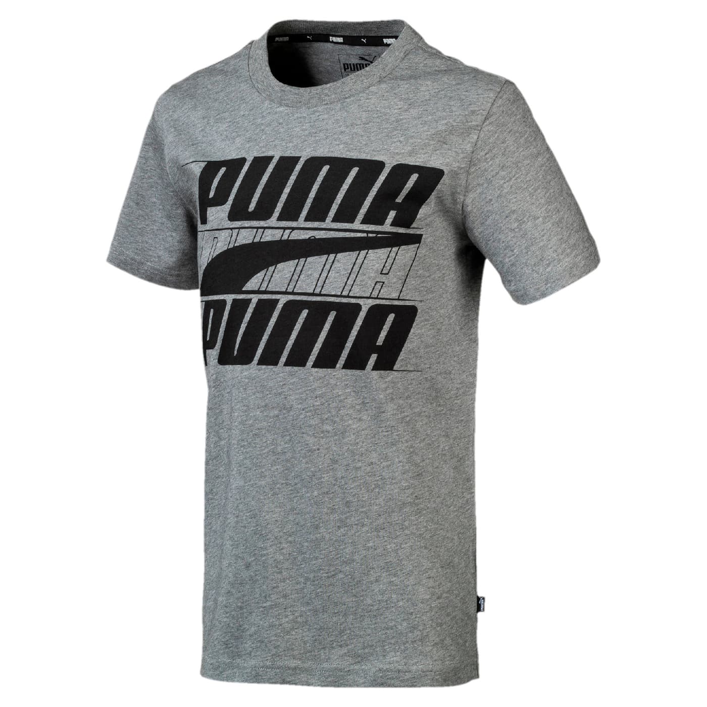 maglia puma bambino grigio
