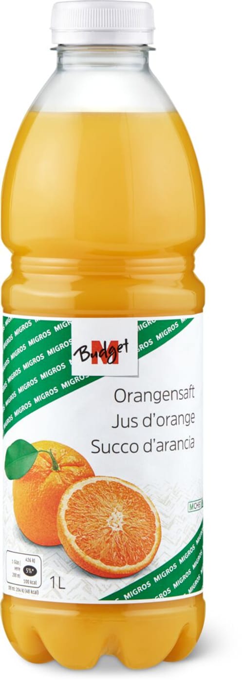 M Budget Jus D Orange Migros