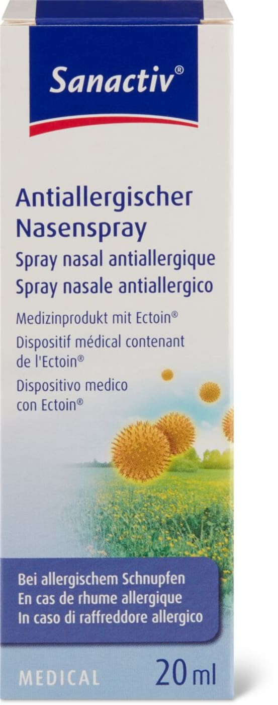 Sanactiv Anti Allergischer Nasenspray Migros