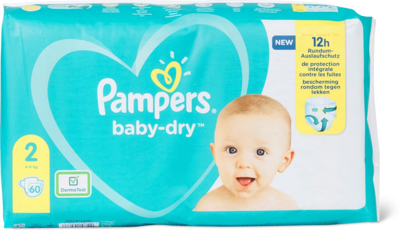 Aanpassen overschrijving Cumulatief Pampers Baby Dry Gr. 2, Mini 4-8kg | Migros