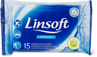 Linsoft Travel Salviettine rinfres.