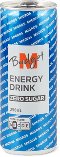 M-Budget energy drink zero sugar
