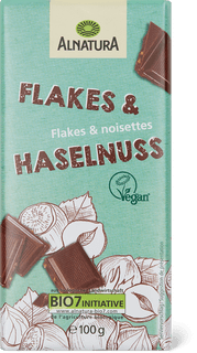 Alnatura chocolat Flakes & noisettes