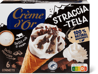Crème d'Or Cornet Stracciatella