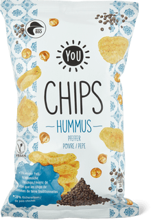 YOU Bio Hummus Chips al pepe