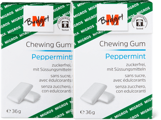 M-Budget chewing gum Peppermint