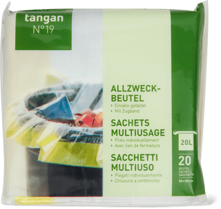 N°19 Sachets Multiusage 20l