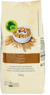Migros Bio müesli croccante 7 cereali