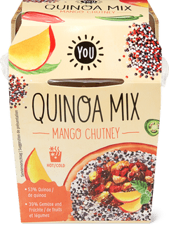 YOU Max Havelaar Quinoa mangue chutn.