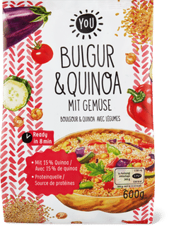 YOU boulgour &quinoa avec légumes