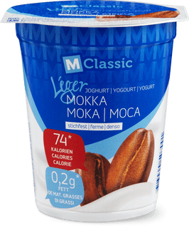M-Classic yogurt moca léger