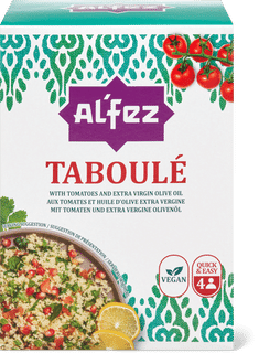 Al Fez Insalata di taboulé con pomodori e olio d'oliva