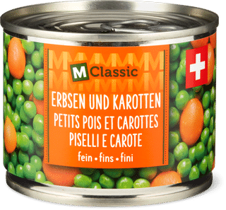 M-Classic Piselli con carote fini