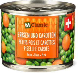 M-Classic Piselli e carote fini