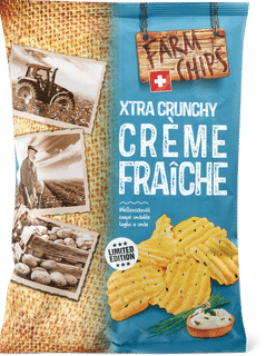 Farm Chips wave Crème fraîche