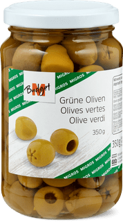 M-Budget olives Vertes dénoyautées