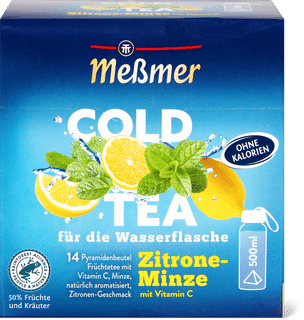 Messmer Cold Tea Zitrone-Minze