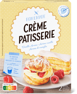 Homemade Crème Patisserie vaniglia
